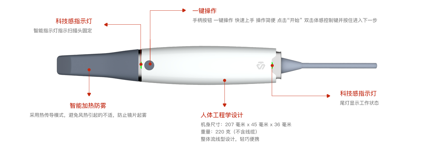 IOS100口内扫描仪