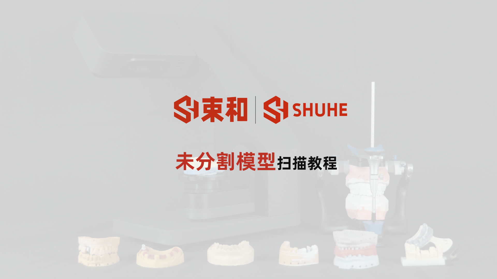 未分割模型扫描